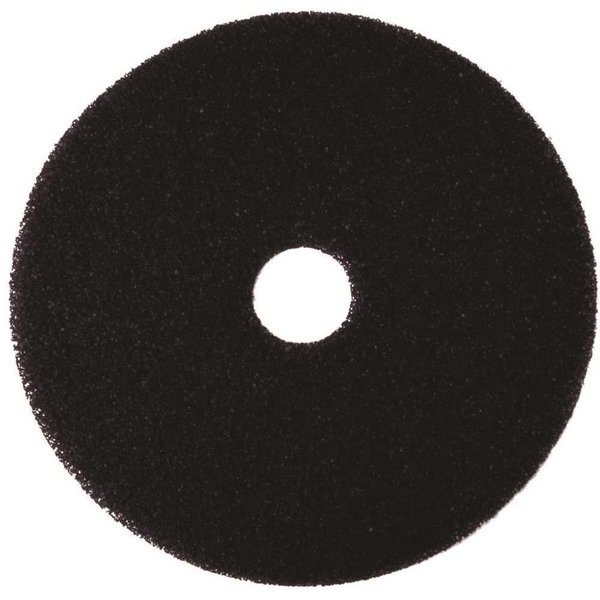 Renown 17 in. Black Stripping Floor Pad REN02015